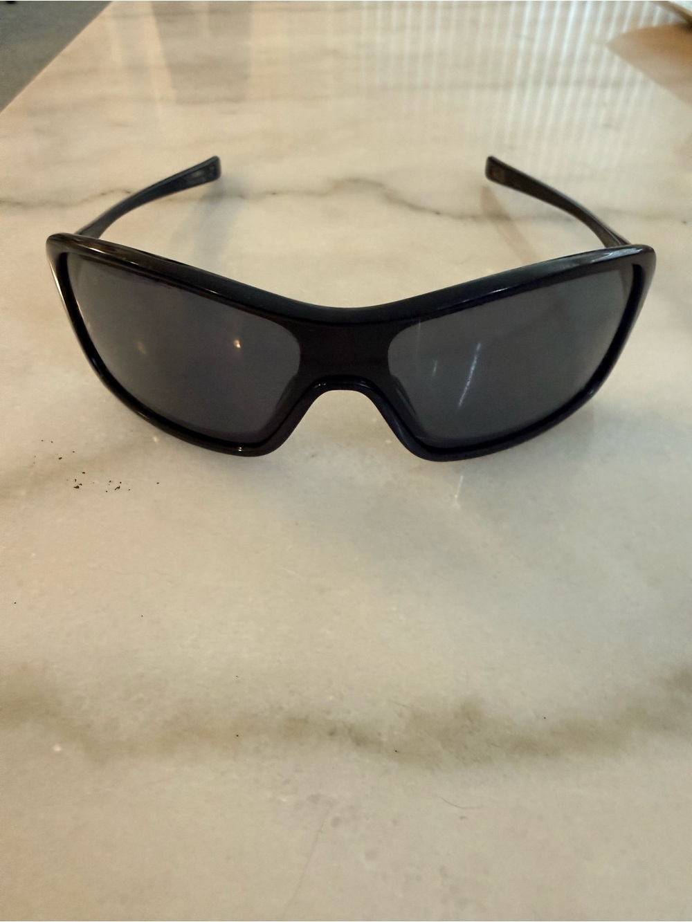 Oakley Black Wraparound Sunglasses